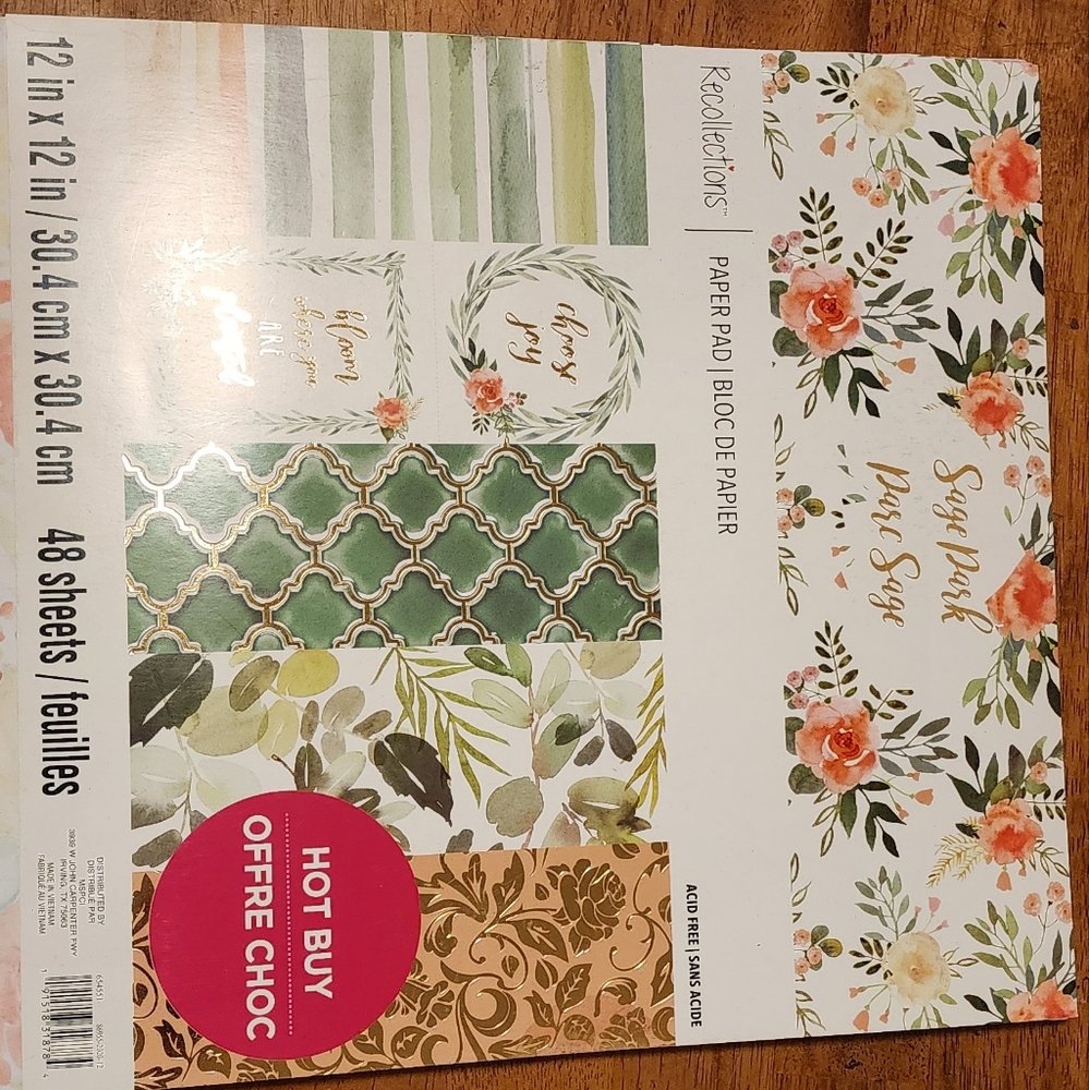 SOLD Scrapbook packet